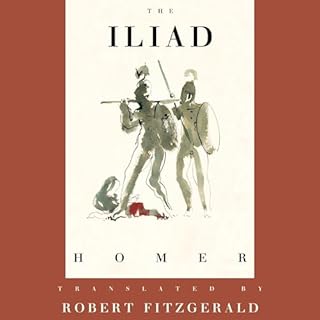 The Iliad Audiolibro Por Homer, Robert Fitzgerald - translator arte de portada