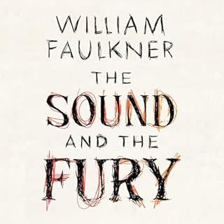 The Sound and the Fury Audiolibro Por William Faulkner arte de portada