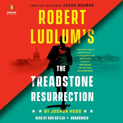 Robert Ludlum's The Treadstone Resurrection Audiolibro Por Joshua Hood arte de portada