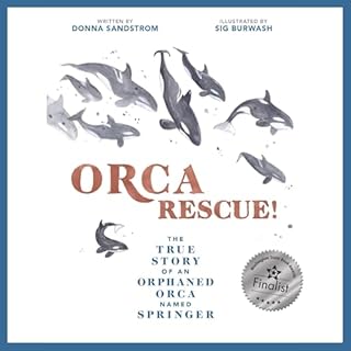 Orca Rescue! Audiolibro Por Donna Sandstrom arte de portada