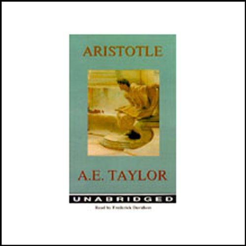 Aristotle Audiolivro Por A. E. Taylor capa