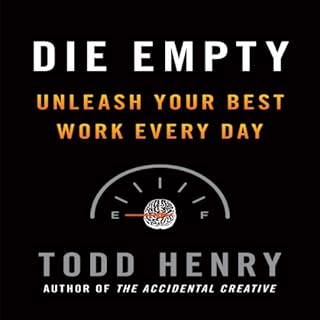 Die Empty Audiolibro Por Todd Henry arte de portada