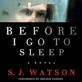 Before I Go to Sleep Audiolibro Por S. J. Watson arte de portada