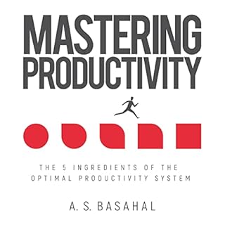 Mastering Productivity Audiolibro Por A.S. Basahal arte de portada