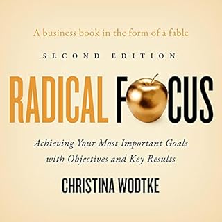 Radical Focus (Second Edition) Audiolibro Por Christina Wodtke arte de portada