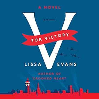 V for Victory Audiolibro Por Lissa Evans arte de portada