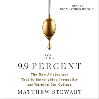 The 9.9 Percent Audiolibro Por Matthew Stewart arte de portada