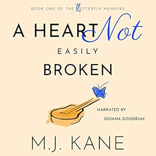 A Heart Not Easily Broken Audiolibro Por M.J. Kane arte de portada