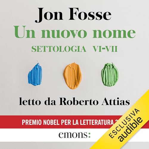 Un nuovo nome Audiobook By Jon Fosse cover art