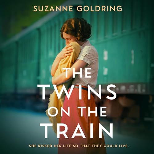 The Twins on the Train Audiolibro Por Suzanne Goldring arte de portada