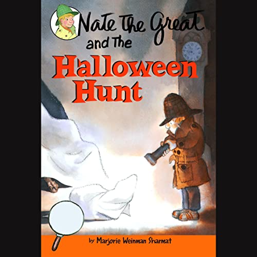 Nate the Great and the Halloween Hunt Audiolibro Por Marjorie Weinman Sharmat arte de portada