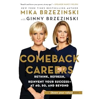 Comeback Careers Audiobook By Mika Brzezinski, Ginny Brzezinski cover art