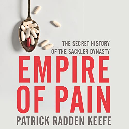 Empire of Pain Audiolibro Por Patrick Radden Keefe arte de portada