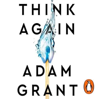 Think Again Audiolibro Por Adam Grant arte de portada