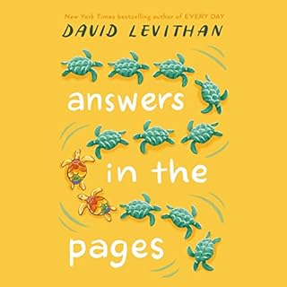 Answers in the Pages Audiolibro Por David Levithan arte de portada