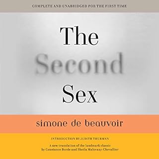 The Second Sex Audiobook By Simone de Beauvoir, Constance Borde, Sheila Malovany-Chevallier cover art