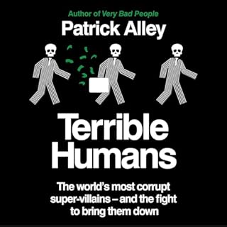 Terrible Humans Audiolibro Por Patrick Alley arte de portada