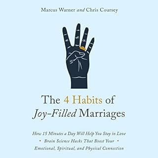 The 4 Habits of Joy Filled Marriages Audiolibro Por Marcus Warner, Chris Coursey arte de portada