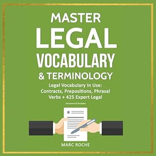 Master Legal Vocabulary & Terminology: Legal Vocabulary in Use cover art