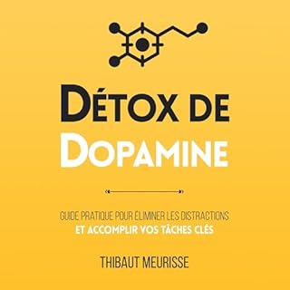 Page de couverture de Détox de dopamine [Dopamine Detox]