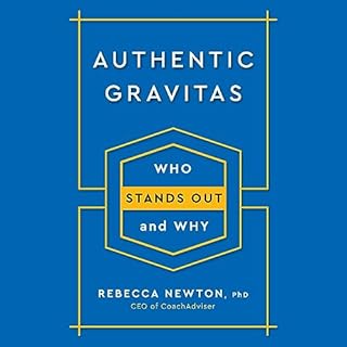 Authentic Gravitas Audiolibro Por Rebecca Newton Ph.D. arte de portada