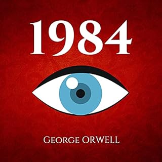 1984 Audiolibro Por George Orwell arte de portada