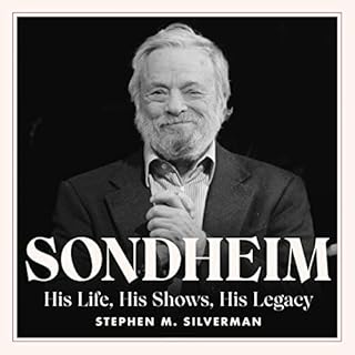 Sondheim Audiolibro Por Stephen M. Silverman arte de portada