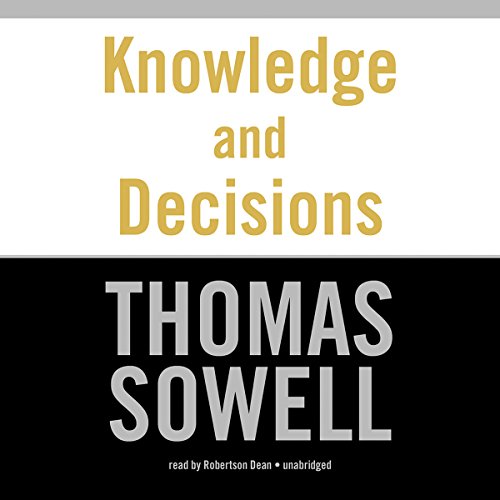 Knowledge and Decisions Audiolibro Por Thomas Sowell arte de portada