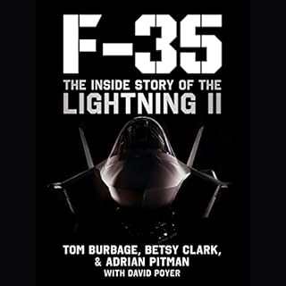 F-35 Audiobook By Tom Burbage, Betsy Clark, Adrian Pitman, David Poyer - ccontributor cover art