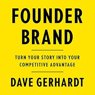 Founder Brand Audiobook By Dave Gerhardt cover art