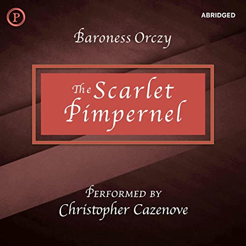 The Scarlet Pimpernel Audiolibro Por Baroness Orczy arte de portada