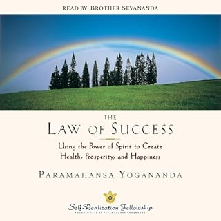 The Law of Success Audiolibro Por Paramahansa Yogananda arte de portada