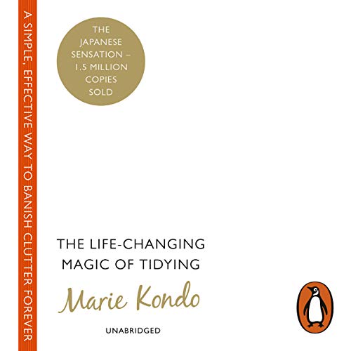 The Life-Changing Magic of Tidying Audiolibro Por Marie Kondo arte de portada