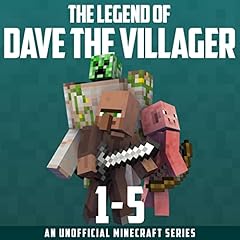 The Legend of Dave the Villager Books 1–5 Audiobook By Dave Villager cover art