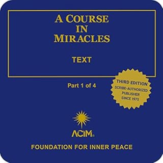 A Course in Miracles: Text, Vol. 1 Audiolibro Por Dr. Helen Schucman - scribe arte de portada