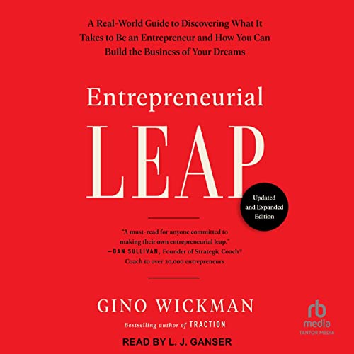 Couverture de Entrepreneurial Leap (Updated and Expanded Edition)