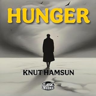 Hunger Audiolibro Por Knut Hamsun arte de portada