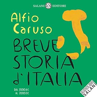 Breve storia d'Italia Audiolibro Por Alfio Caruso arte de portada