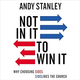 Not in It to Win It Audiolibro Por Andy Stanley arte de portada