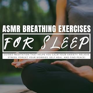 ASMR Breathing Exercises for Sleep Audiolibro Por George Noble arte de portada