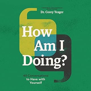 How Am I Doing? Audiolibro Por Dr. Corey Yeager, Cade Cunningham - foreword arte de portada