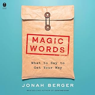 Magic Words Audiobook By Jonah Berger cover art