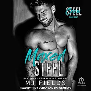 Maxed Steel Audiolibro Por MJ Fields arte de portada