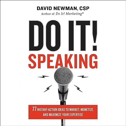 Do It! Speaking Audiolibro Por David Newman arte de portada