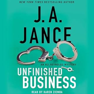 Unfinished Business Audiolibro Por J. A. Jance arte de portada