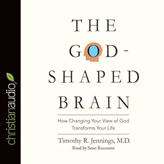 The God-Shaped Brain Audiolibro Por Timothy R. Jennings arte de portada