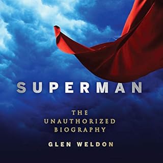 Superman Audiolibro Por Glen Weldon arte de portada