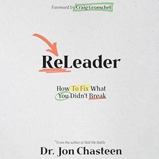 ReLeader Audiolibro Por Jon Chasteen, Craig Groeschel - foreword arte de portada