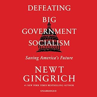 Defeating Big Government Socialism Audiobook By Newt Gingrich cover art