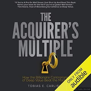 The Acquirer's Multiple Audiolibro Por Tobias E. Carlisle arte de portada